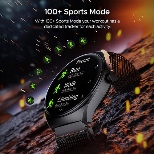 boAt Lunar Comet | HD Display 1.39" (3.53 cm) Smartwatch with Bluetooth Calling, Functional Crown, 100+ Sports Modes