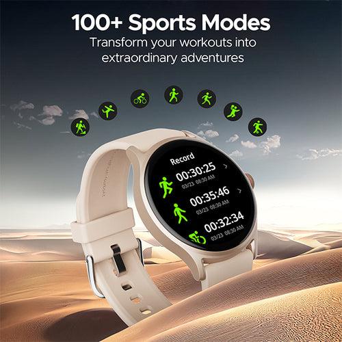 boAt Lunar Mirage | Smartwatch with 1.52" (3.86cm) Round HD Display, BT Calling, 100+ Sports Modes, Functional Crown