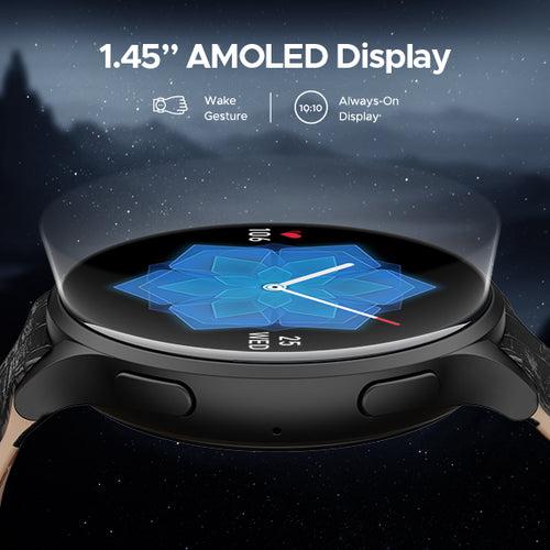 boAt Primia Curv | Smartwatch with 1.45" (3.68cm) Amoled Display, BT Calling,  700+ Active Modes, Watch Face Studio