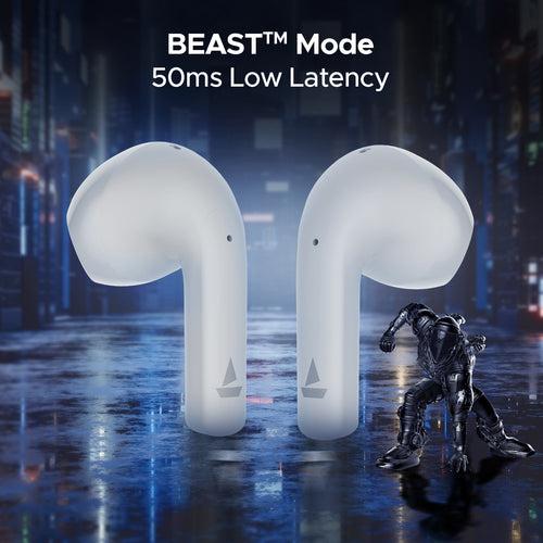 boAt Airdopes 125 | Wireless Earbuds with 50 Hours Playback, BEAST™ Mode, Bluetooth v5.3, ENx™ Technology