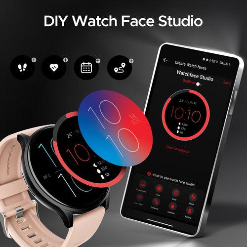 boAt Lunar Orb | Smartwatch with 1.45" (3.68cm) Amoled Display, BT Calling,  Crest+ OS, Watch Face Studio