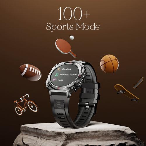 boAt Enigma X500 | Smartwatch with 1.43" (3.63 cm) AMOLED Round Display, BT Calling, 100+ Watch Faces, 100+ Sports Modes