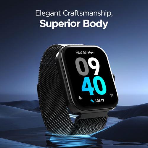 boAt Ultima Connect Max | Biggest 2" (5.08 cm) HD Display Smartwatch, BT Calling, Vibrations and DND Mode, 100+ Sports Mode