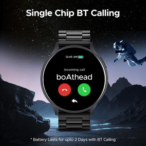 boAt Lunar Orb | Smartwatch with 1.45" (3.68cm) Amoled Display, BT Calling,  Crest+ OS, Watch Face Studio