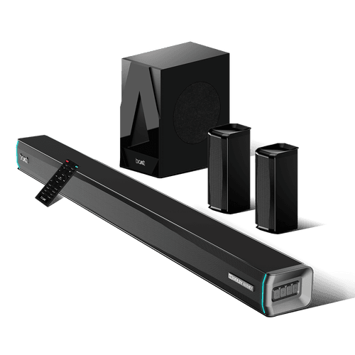 boAt Aavante Bar 5400D | 550W Bluetooth Soundbar, 5.1 Surround Sound System, Multi-connectivity , Multiple EQ Modes