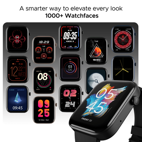 boAt Storm Call 2 | Smartwatch with Bluetooth Calling, 1.83" (4.64cm) HD Display, 700 + Active modes, 1000+ Watch Faces, Crest OS+