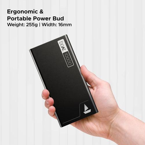 EnergyShroom PB300 | Powerbank with 10000mAh battery capacity with Smart IC protection, 22.5W fast charging