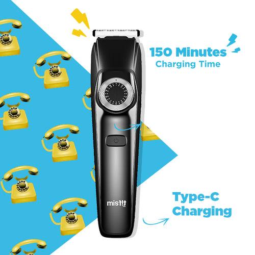 Misfit Groom 700 5 in 1 | Grooming Kit with 180 Minutes Runtime, 5 Attachments, 0.5-20 mm Length Settings