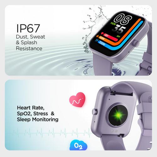 boAt Wave Hype | Smartwatch with 1.85" HD Display, 50+ Sports Modes, IP67 Dust & Water Resistance, SpO2 tracking