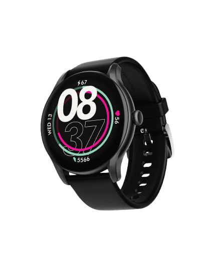 boAt Primia Ace | Smartwatch with 1.43" (3.63cm) Amoled Display, BT Calling, 100+ Sports Modes, Up to 10 Days Battery