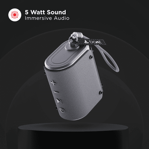 boAt Stone Grenade Rtl | Bluetooth Speakers with 1.75” Full-range Drivers, High Fidelity Stereo Sound, Up to 7hrs Nonstop Playback