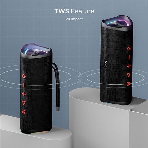 boAt Stone 750 | Portable Bluetooth Speaker with 12W RMS Stereo Sound, 12 Hours Playback, Bluetooth v5.0