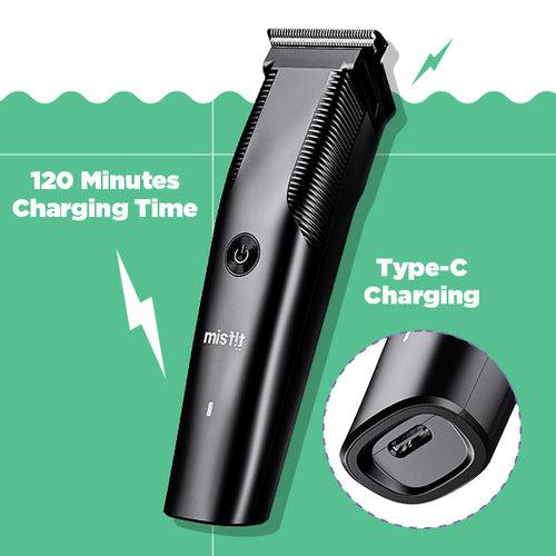 Misfit Groom 100 | Professional Trimmer for Men with 120 mins Runtime, Premium Matte Finish, Multiple Range Settings