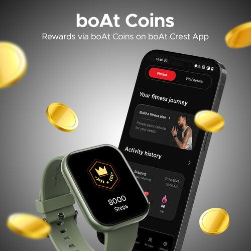 boAt Wave Neo Plus | Smartwatch with 1.96" (4.97cm) HD Display, BT Calling, 7 Days Battery Life, 700+ Active Modes