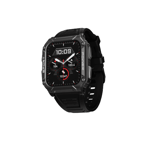 boAt Wave Armour 2 | Smartwatch with Bluetooth Calling, 1.96" (4.97cm) HD Display, 100+ Sports Mode, Up to 25 Days Battery