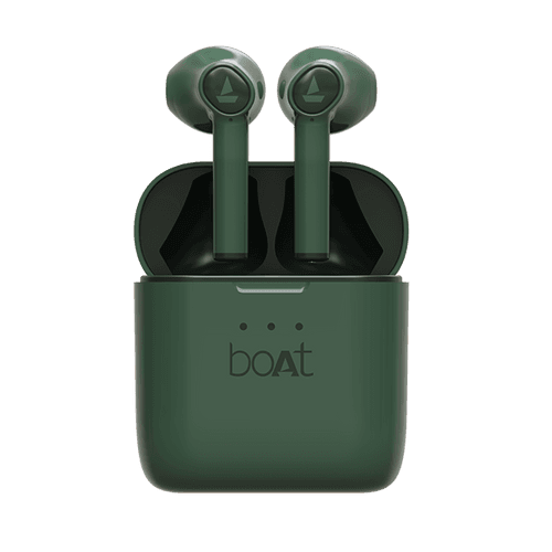 boAt Airdopes 138 TVS Edition | Wireless Earbuds with 13mm Drivers, Bluetooth V5.0+EDR, IWP Technology, 650mAh Pocket friendly Charging Case, 12 Hours nonstop music