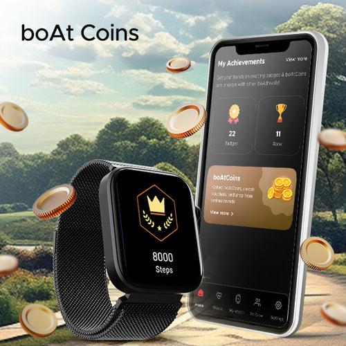 boAt Wave Astra | BT Calling Smartwatch with 1.83" (4.64 cm) HD Display, Powered by Crest+ OS, 700+ Active Modes