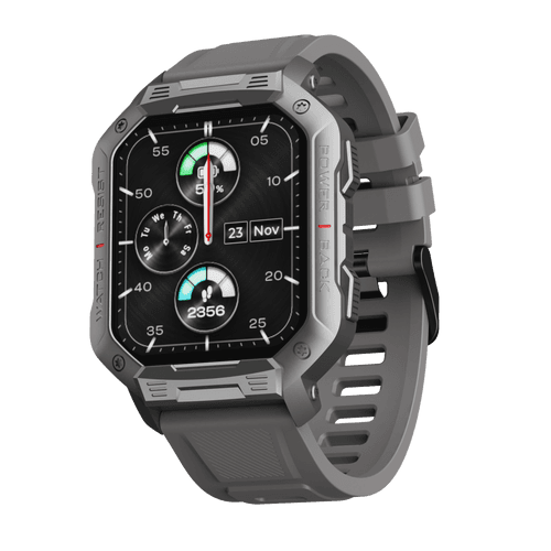 boAt Wave Force | Rugged Display Smartwatch with BT Calling, 1.83" (4.64 cm) HD display, 100+ Watch Faces, Save up to 10 Contacts