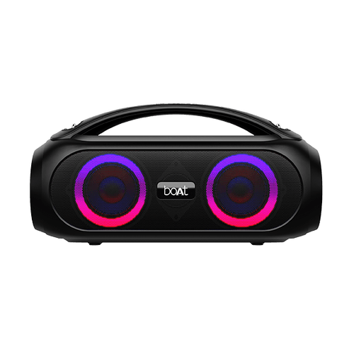 Party Pal 53 | Wireless Bluetooth Speaker with 20W RMS Stereo Sound, RGB LEDs, 4.5 Hrs Playback, USB, FM, AUX, BT
