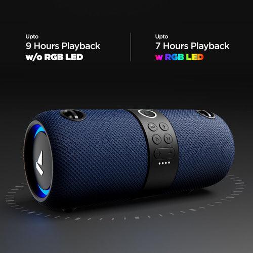 boAt Stone 1208 | 14W Portable Wireless Speaker with RGB LEDs, Up to 9 Hours of Playtime, AUX, USB and FM modes