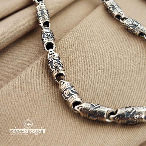 Traditional Men's Oxidised Neckchain (Mc0822)