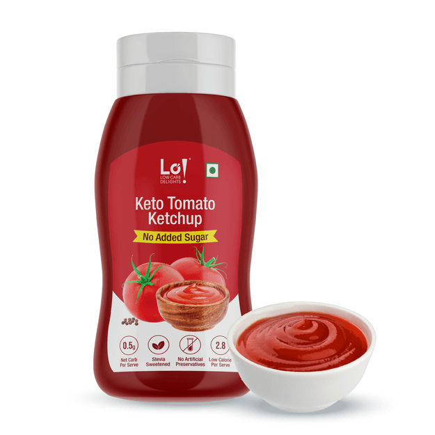 Keto Ketchup | No Sugar, Low Calorie & Low Carb