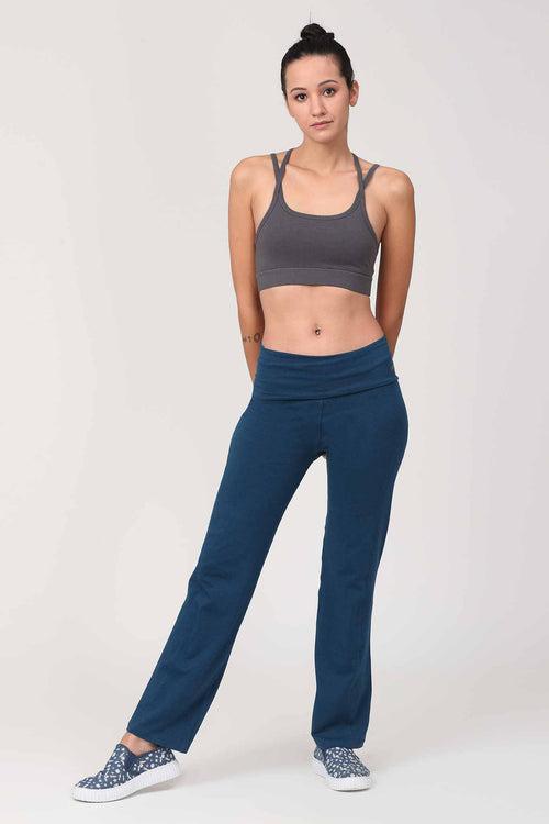 Proyog High Waist Yoga Pants Organic Cotton I Vriksh Ink