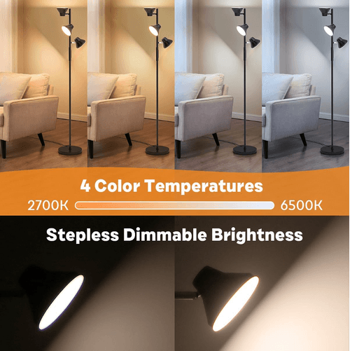 Beacons Adjustable LED Floor Lamp