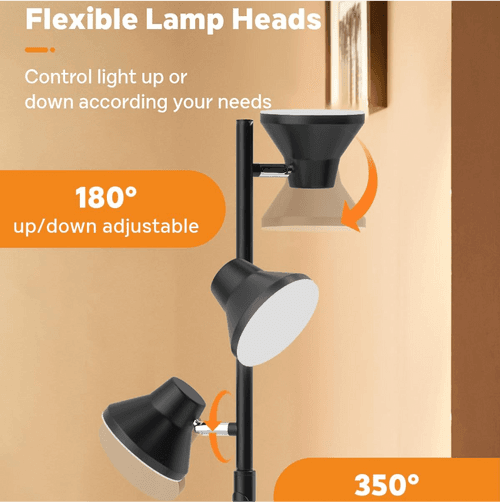 Beacons Adjustable LED Floor Lamp