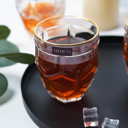 HexaHoney Whiskey Glass