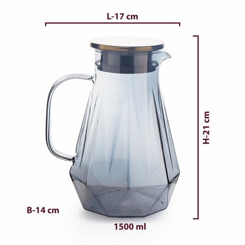 EtherealHexa Borosilicate Drinkware Set (Set of 7)