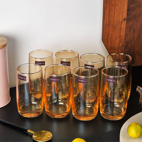 Golden Aura Water Glasses