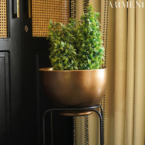 Golden Heights Floor Planter