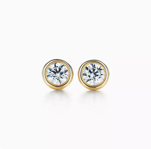 Ball & Diamond Studs Set Earrings