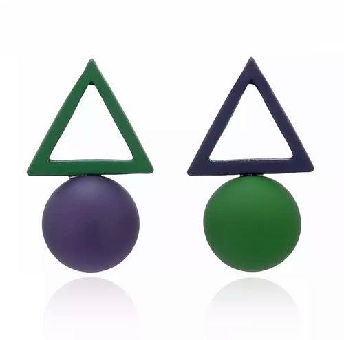 Candy Triangle Earrings