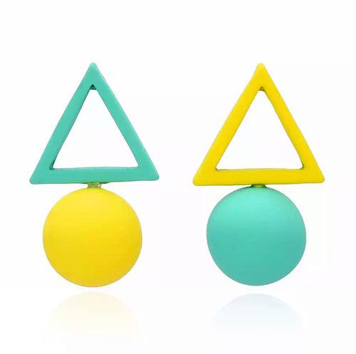 Candy Triangle Earrings