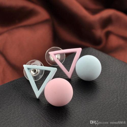 Candy Triangle Earrings