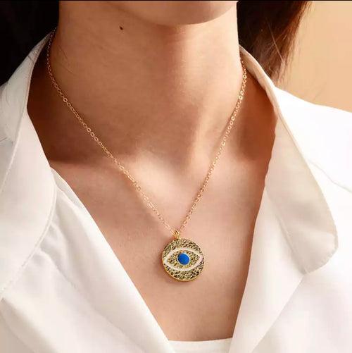 Turkish Evil Eye Necklace - 6