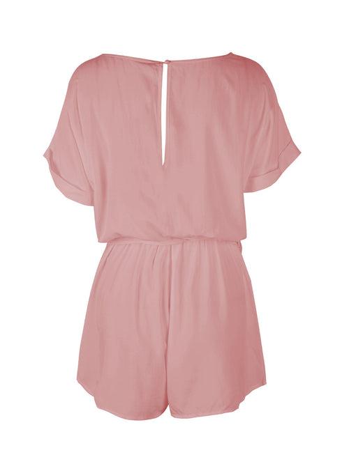 Casual Bat Sleeve Loose Rompers