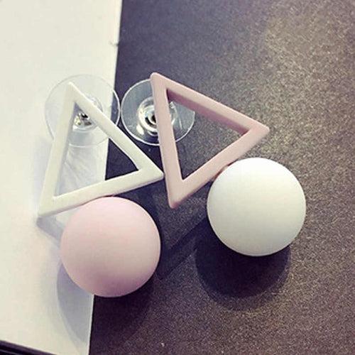 Candy Triangle Earrings