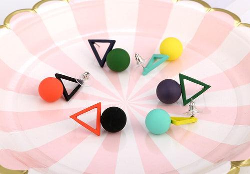 Candy Triangle Earrings