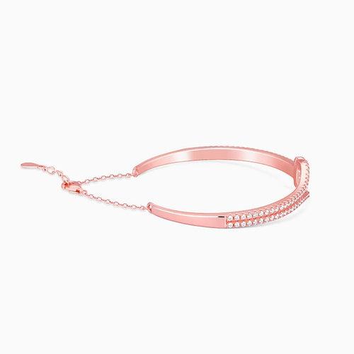 Anushka Sharma Rose Gold Knotted Feelings Bracelet