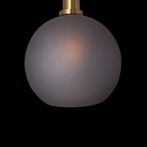 Matte Glass Globe Pendant Light