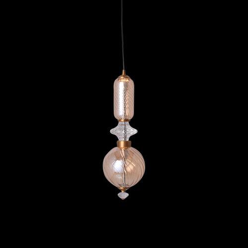 Luxe Amber Pendant Light