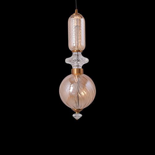 Luxe Amber Pendant Light