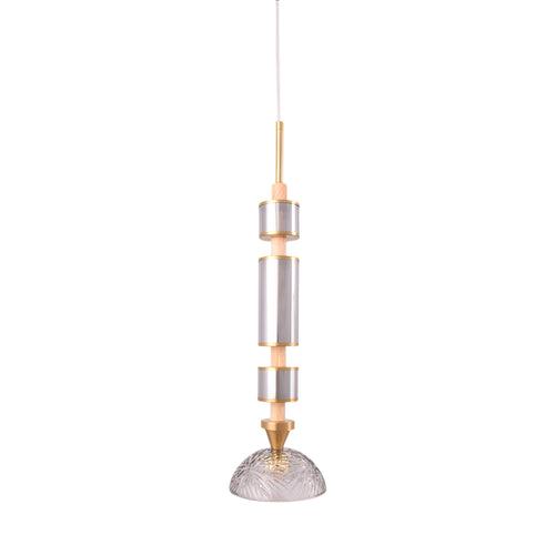 Ethereal Glow Glass Pendant Light (Black)