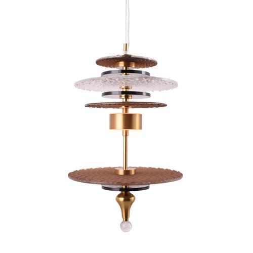 Tiered Precious Rock Pendant Light (LED)