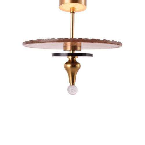 Tiered Precious Rock Pendant Light (LED)