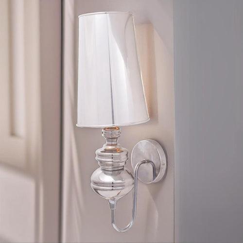 Sheen Silver Wall Light