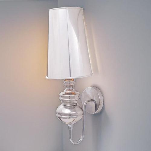 Sheen Silver Wall Light